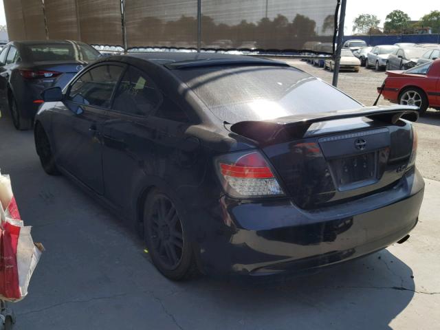 JTKDE167X80261203 - 2008 TOYOTA SCION TC 黑色 照片 3