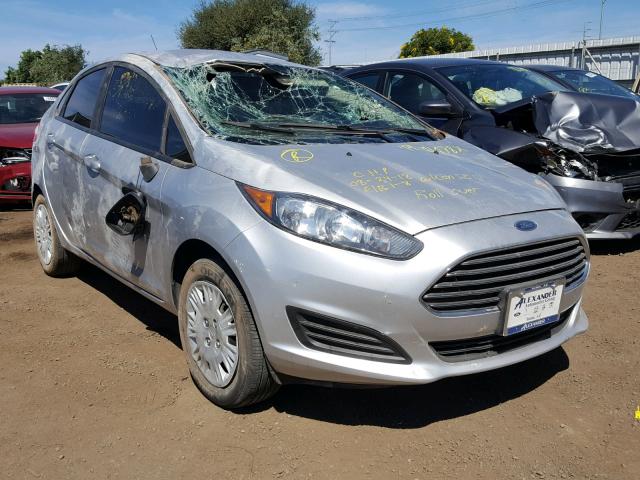 3FADP4AJ8HM137889 - 2017 FORD FIESTA S SILVER photo 1