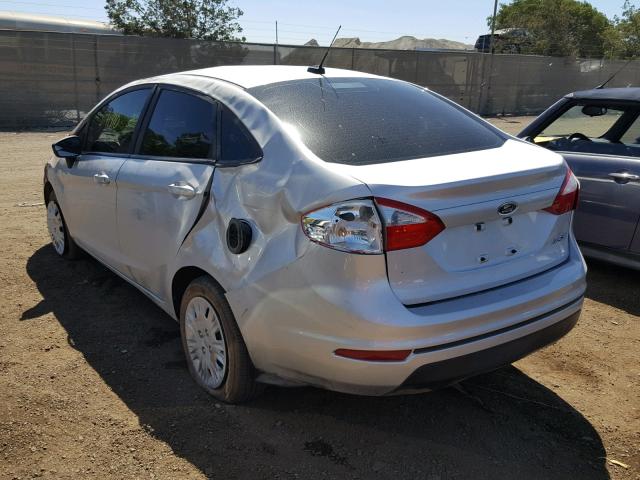 3FADP4AJ8HM137889 - 2017 FORD FIESTA S SILVER photo 3