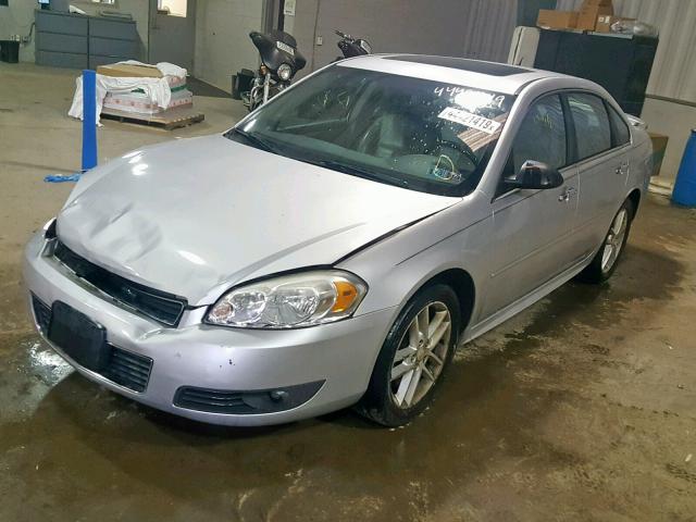 2G1WC5EM7B1178319 - 2011 CHEVROLET IMPALA LTZ SILVER photo 2