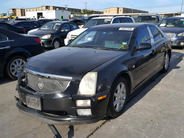 1G6DC67A460172795 - 2006 CADILLAC STS BLACK photo 2