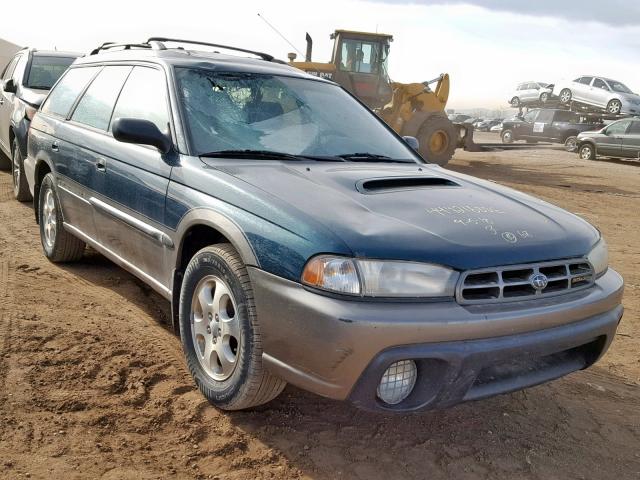 4S3BG6855X7614289 - 1999 SUBARU LEGACY OUT GREEN photo 1