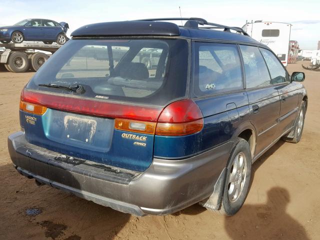 4S3BG6855X7614289 - 1999 SUBARU LEGACY OUT GREEN photo 4