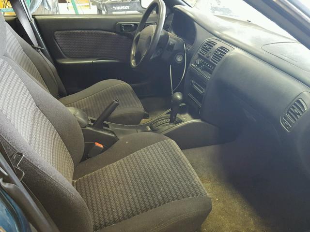 4S3BG6855X7614289 - 1999 SUBARU LEGACY OUT GREEN photo 5