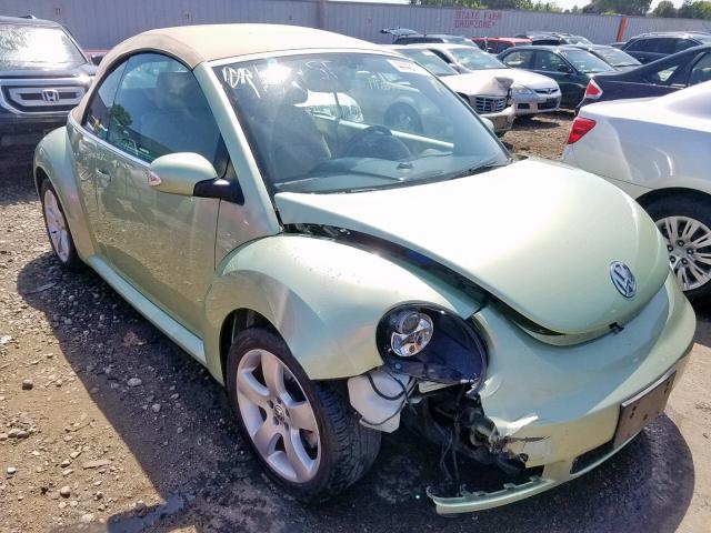 3VWSF31Y57M403117 - 2007 VOLKSWAGEN NEW BEETLE Grün Foto 1