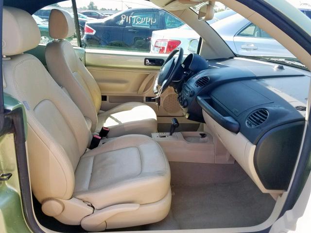 3VWSF31Y57M403117 - 2007 VOLKSWAGEN NEW BEETLE Grün Foto 5