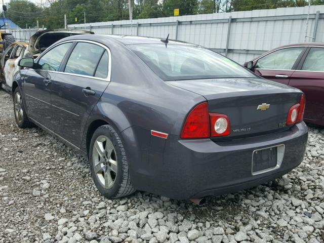 1G1ZC5EB2A4116583 - 2010 CHEVROLET MALIBU 1LT GRAY photo 3