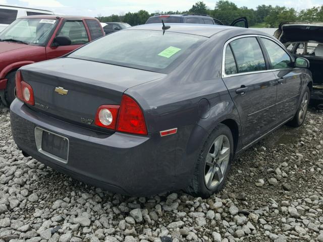 1G1ZC5EB2A4116583 - 2010 CHEVROLET MALIBU 1LT GRAY photo 4