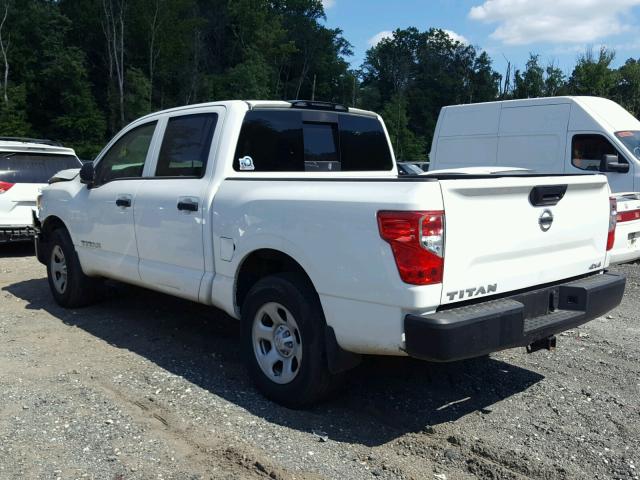 1N6AA1EJ0HN543210 - 2017 NISSAN TITAN S WHITE photo 3