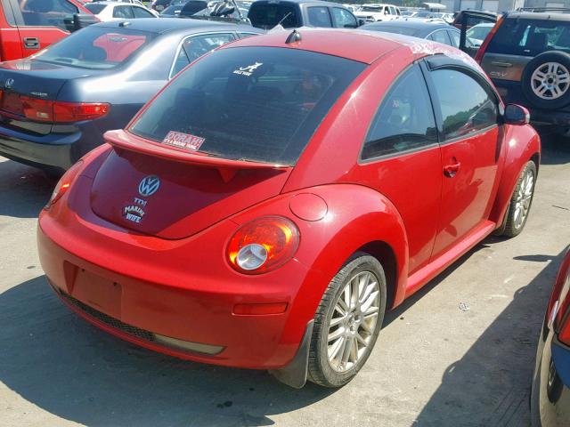 3VWRR31C96M424741 - 2006 VOLKSWAGEN NEW BEETLE Rot Foto 4