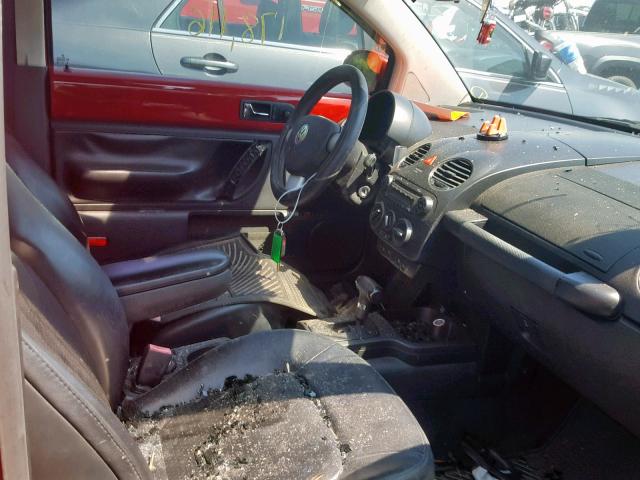 3VWRR31C96M424741 - 2006 VOLKSWAGEN NEW BEETLE Rot Foto 5