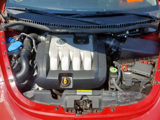 3VWRR31C96M424741 - 2006 VOLKSWAGEN NEW BEETLE Rot Foto 7