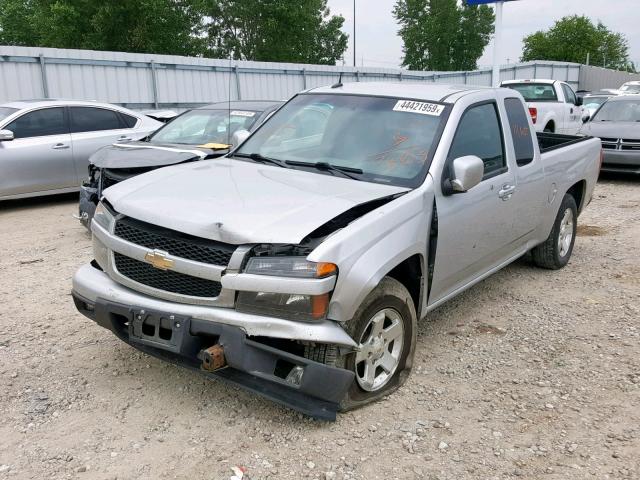 1GCESCF9XB8123803 - 2011 CHEVROLET COLORADO L SILVER photo 2