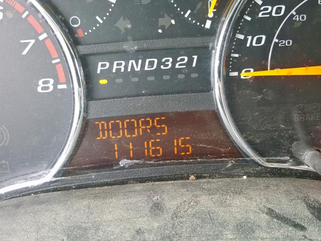 1GCESCF9XB8123803 - 2011 CHEVROLET COLORADO L SILVER photo 8