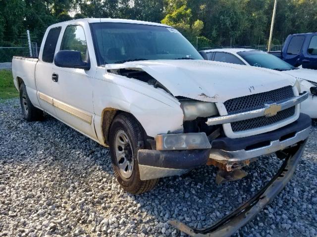 2GCEC19V151365056 - 2005 CHEVROLET SILVERADO WHITE photo 1