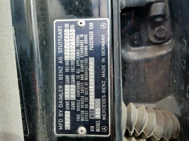 WDBCB20A6EA023777 - 1984 MERCEDES-BENZ 300 SD BLUE photo 10