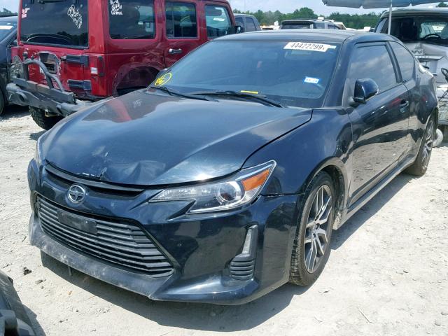 JTKJF5C78FJ003202 - 2015 TOYOTA SCION TC შავი ფოტო 2