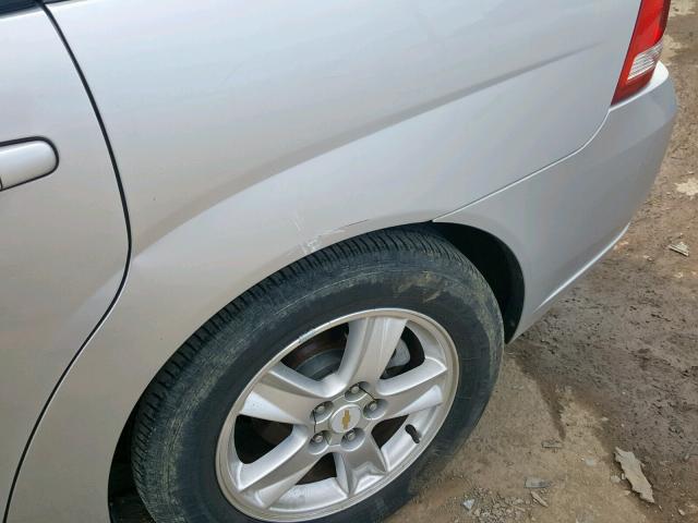 1G1ZT64855F238702 - 2005 CHEVROLET MALIBU MAX 银色 照片 10