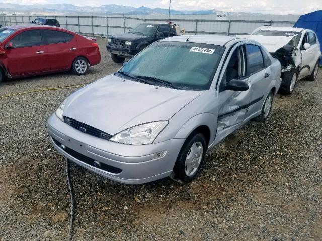 1FAFP33P61W180802 - 2001 FORD FOCUS LX SILVER photo 2