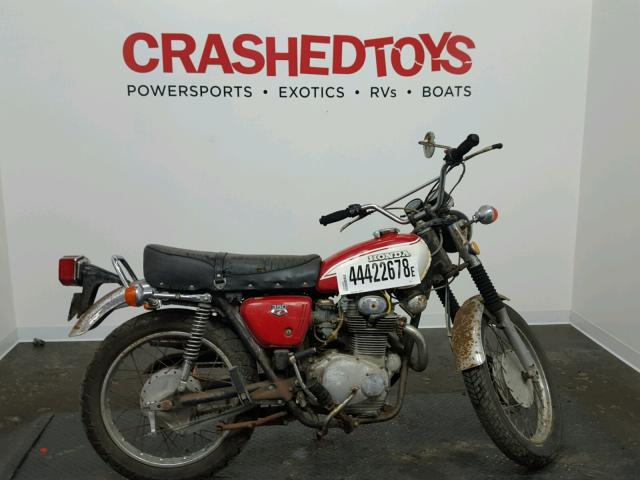 GL350022817 - 1972 HONDA CB350 RED photo 1