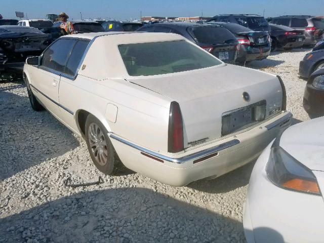 1G6EL12Y4XU613458 - 1999 CADILLAC ELDORADO WHITE photo 3