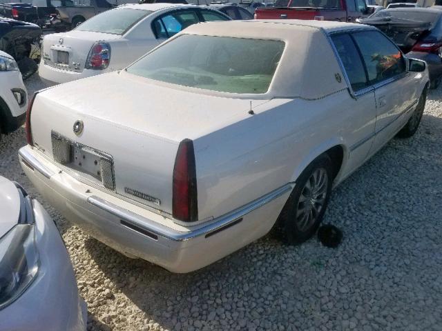 1G6EL12Y4XU613458 - 1999 CADILLAC ELDORADO WHITE photo 4