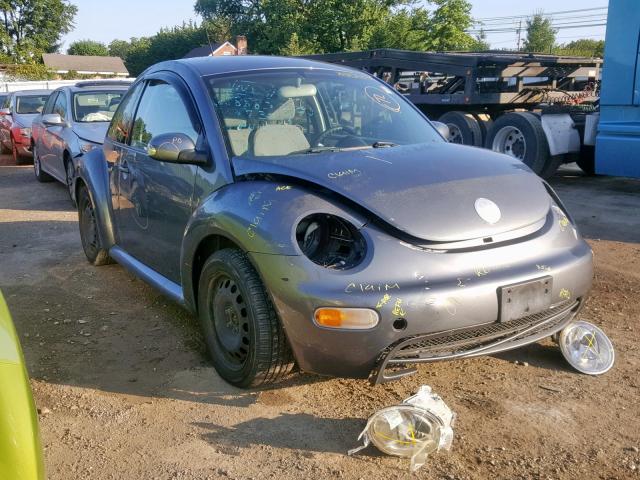 3VWBK31C45M412193 - 2005 VOLKSWAGEN NEW BEETLE ნაცრისფერი ფოტო 1