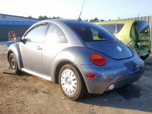 3VWBK31C45M412193 - 2005 VOLKSWAGEN NEW BEETLE ნაცრისფერი ფოტო 3