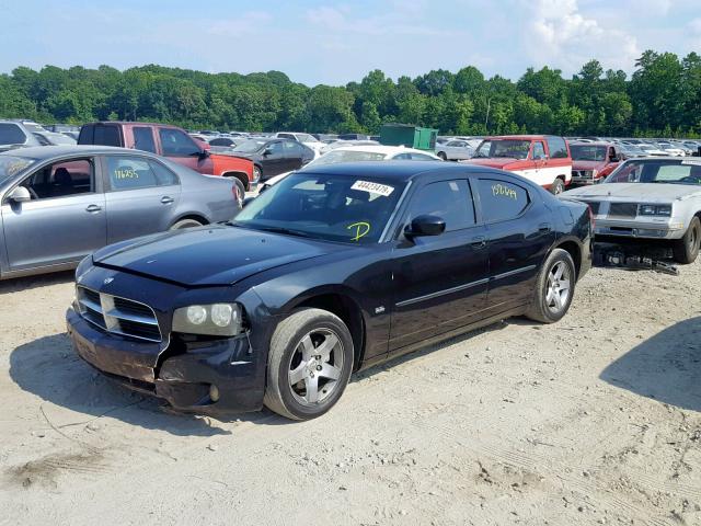 2B3CA3CV6AH197628 - 2010 DODGE CHARGER SX BLACK photo 2