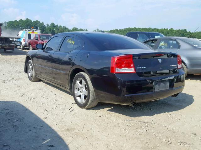 2B3CA3CV6AH197628 - 2010 DODGE CHARGER SX BLACK photo 3