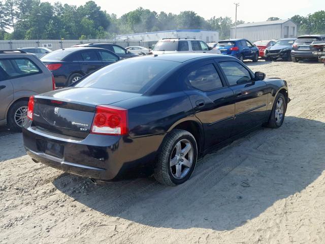 2B3CA3CV6AH197628 - 2010 DODGE CHARGER SX BLACK photo 4