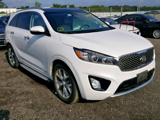 5XYPKDA51HG220313 - 2017 KIA SORENTO SX WHITE photo 1