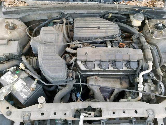 2HGES16394H553207 - 2004 HONDA CIVIC DX V SILVER photo 7