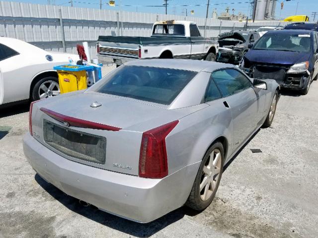 1G6YV34A455602311 - 2005 CADILLAC XLR SILVER photo 4