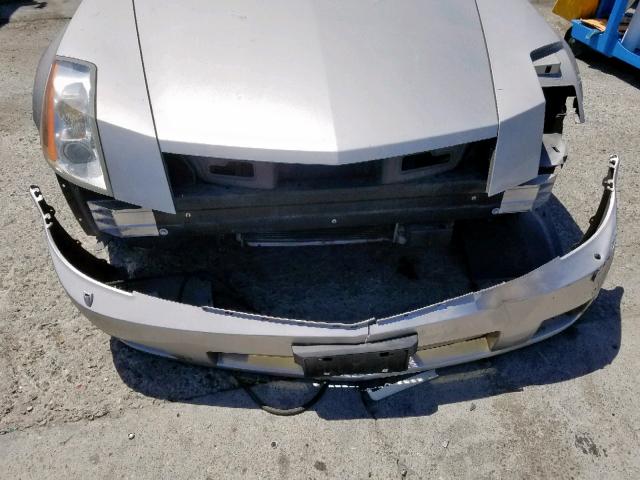 1G6YV34A455602311 - 2005 CADILLAC XLR SILVER photo 9