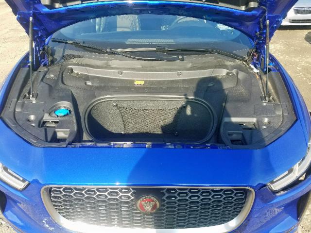 SADHC2S13K1F66122 - 2019 JAGUAR I-PACE SE BLUE photo 7