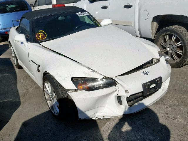 JHMAP21447S004160 - 2007 HONDA S2000 WHITE photo 1