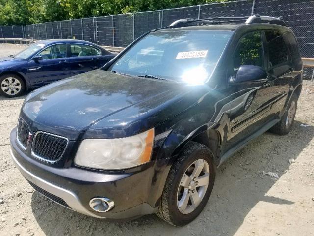 2CKDL63F476078299 - 2007 PONTIAC TORRENT BLACK photo 2