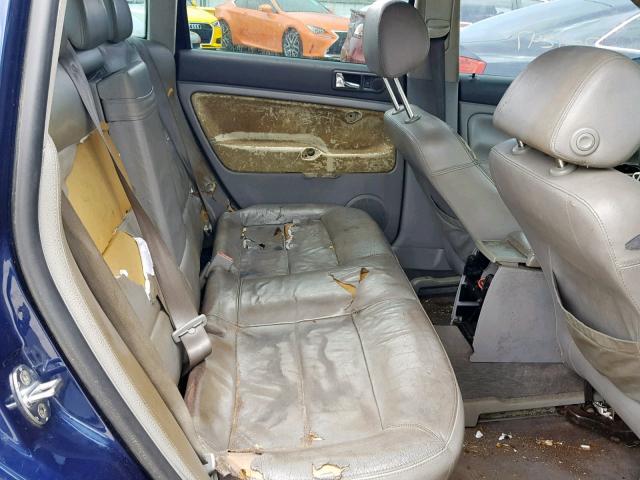 WVWRH63B62P290867 - 2002 VOLKSWAGEN PASSAT GLX 蓝色 照片 6