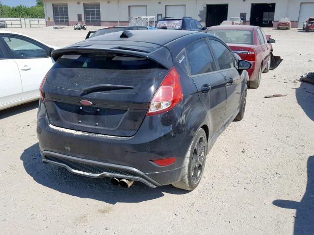 3FADP4GX9GM201951 - 2016 FORD FIESTA ST BLACK photo 4