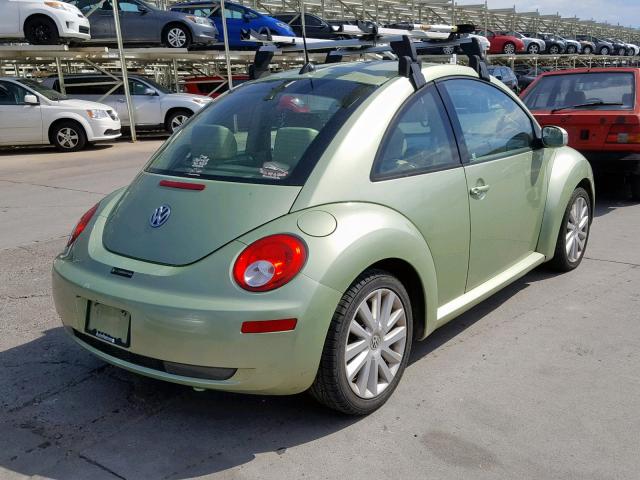 3VWRW31C78M526731 - 2008 VOLKSWAGEN NEW BEETLE მწვანე ფოტო 4
