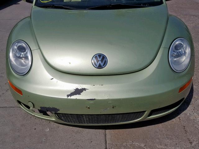 3VWRW31C78M526731 - 2008 VOLKSWAGEN NEW BEETLE მწვანე ფოტო 9