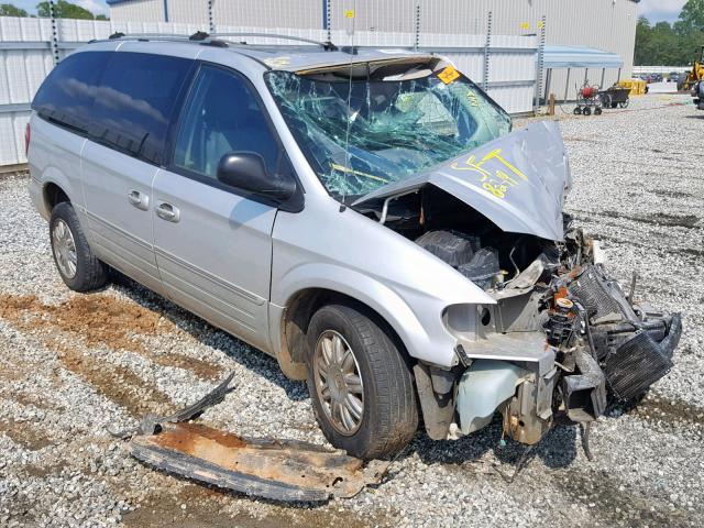 2C4GP64L75R338011 - 2005 CHRYSLER TOWN & COU SILVER photo 1