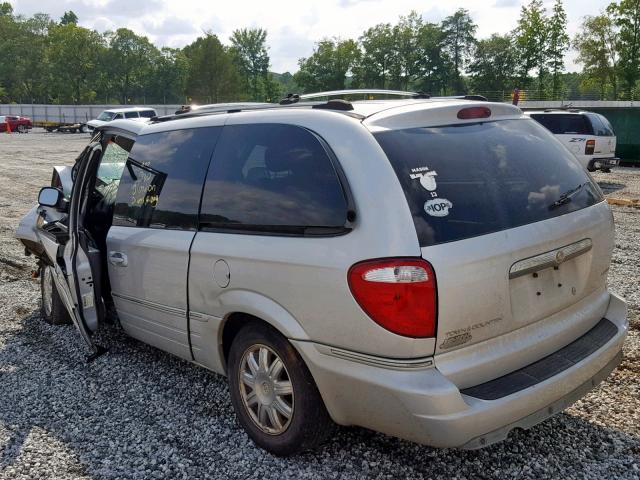 2C4GP64L75R338011 - 2005 CHRYSLER TOWN & COU SILVER photo 3