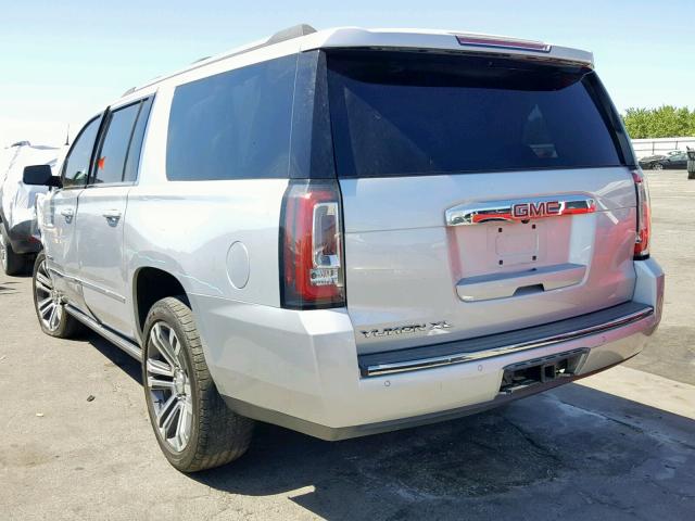 1GKS2HKJ5JR155412 - 2018 GMC YUKON XL D SILVER photo 3