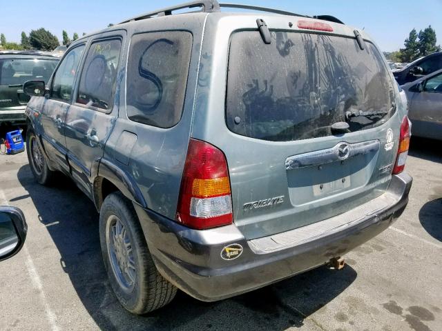 4F2CZ06104KM22203 - 2004 MAZDA TRIBUTE ES 绿色 照片 3