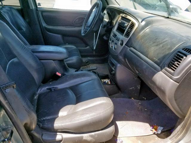 4F2CZ06104KM22203 - 2004 MAZDA TRIBUTE ES 绿色 照片 5