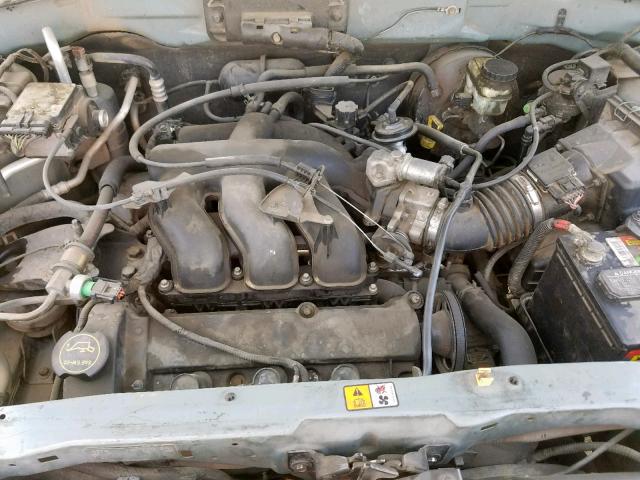 4F2CZ06104KM22203 - 2004 MAZDA TRIBUTE ES 绿色 照片 7