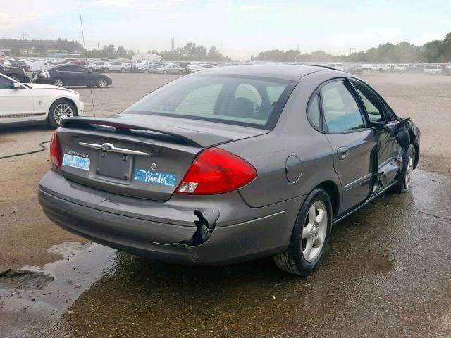 1FAFP55U22G183190 - 2002 FORD TAURUS SES GRAY photo 4