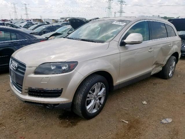 WA1AY74L19D029193 - 2009 AUDI Q7 3.6 QUA BEIGE photo 2